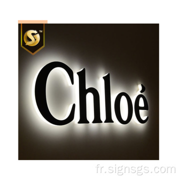 Signe de lettres lumineuses personnalisées Lightbox